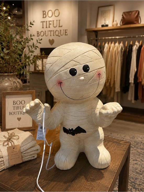 Other - NWT 🎃 Cracker Barrel Halloween Mummy Blow Mold – Lighted Decor 🎃